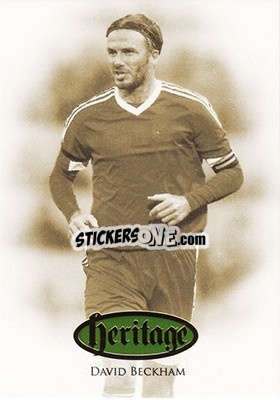 Sticker David Beckham - World Football UNIQUE 2016 - Futera