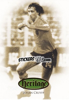 Sticker Johan Cruyff - World Football UNIQUE 2016 - Futera