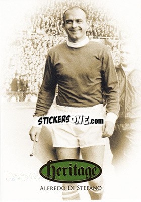 Sticker Alfredo Di Stefano - World Football UNIQUE 2016 - Futera