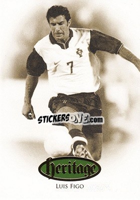 Sticker Luis Figo - World Football UNIQUE 2016 - Futera