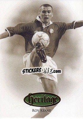 Sticker Roy Keane - World Football UNIQUE 2016 - Futera