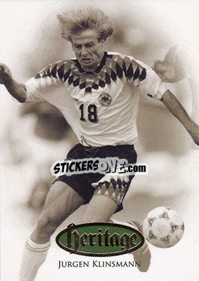 Sticker Jurgen Klinsmann - World Football UNIQUE 2016 - Futera