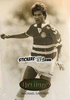 Sticker Michael Laudrup - World Football UNIQUE 2016 - Futera