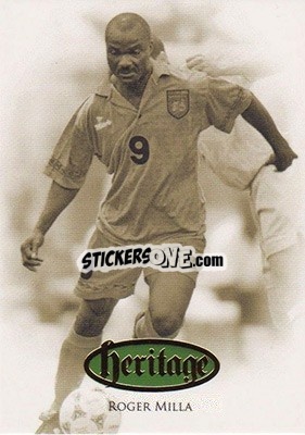 Sticker Roger Milla - World Football UNIQUE 2016 - Futera