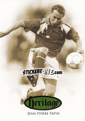 Sticker Jean-Pierre Papin - World Football UNIQUE 2016 - Futera