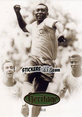 Sticker Pele - World Football UNIQUE 2016 - Futera