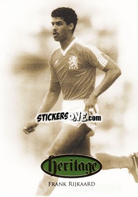 Sticker Frank Rijkaard - World Football UNIQUE 2016 - Futera