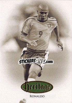 Sticker Ronaldo - World Football UNIQUE 2016 - Futera