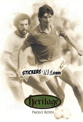 Sticker Paolo Rossi - World Football UNIQUE 2016 - Futera