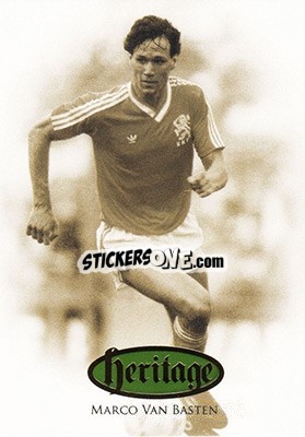 Sticker Marco Van Basten - World Football UNIQUE 2016 - Futera