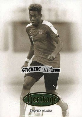 Sticker David Alaba - World Football UNIQUE 2016 n. HT52 - Futera