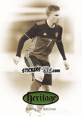 Sticker Kevin De Bruyne - World Football UNIQUE 2016 n. HT55 - Futera