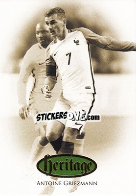 Sticker Antoine Griezmann - World Football UNIQUE 2016 n. HT57 - Futera