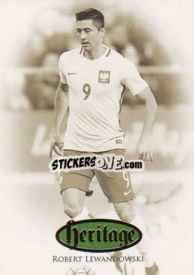 Sticker Robert Lewandowski - World Football UNIQUE 2016 n. HT60 - Futera