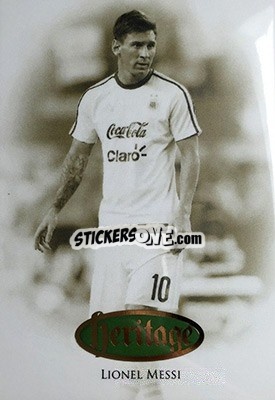 Sticker Lionel Messi - World Football UNIQUE 2016 n. HT62 - Futera