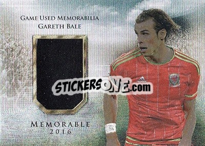 Sticker Gareth Bale - World Football UNIQUE 2016 n. MEM02 - Futera