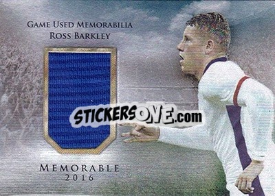 Sticker Ross Barkley - World Football UNIQUE 2016 n. MEM03 - Futera