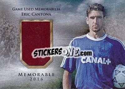 Cromo Eric Cantona - World Football UNIQUE 2016 - Futera