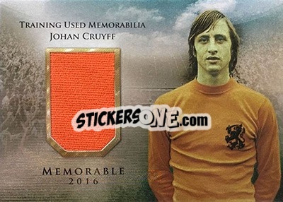 Sticker Johan Cruyff - World Football UNIQUE 2016 - Futera