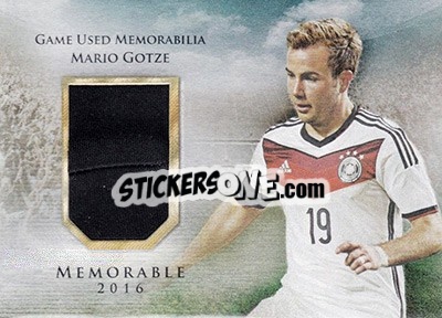 Sticker Mario Gotze - World Football UNIQUE 2016 - Futera