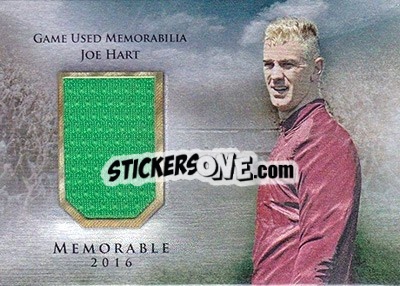 Sticker Joe Hart - World Football UNIQUE 2016 n. MEM20 - Futera