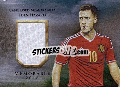 Sticker Eden Hazard - World Football UNIQUE 2016 - Futera