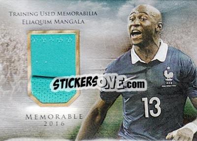 Sticker Eliaquim Mangala - World Football UNIQUE 2016 - Futera