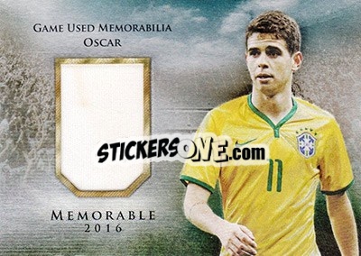 Cromo Oscar - World Football UNIQUE 2016 - Futera