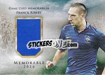 Cromo Franck Ribery - World Football UNIQUE 2016 - Futera