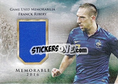 Sticker Franck Ribery - World Football UNIQUE 2016 n. MEM36 - Futera