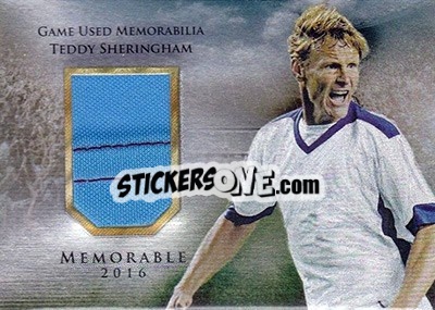 Cromo Teddy Sheringham - World Football UNIQUE 2016 - Futera