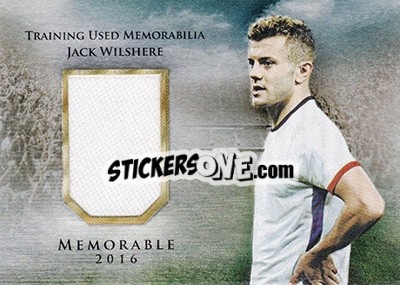 Sticker Jack Wilshere - World Football UNIQUE 2016 n. MEM50 - Futera