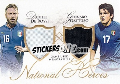 Sticker Daniele De Rossi / Gennaro Gattuso