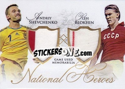 Sticker Andriy Shevchenko / Oleh Blokhin