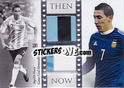 Sticker Angel Di Maria - World Football UNIQUE 2016 - Futera