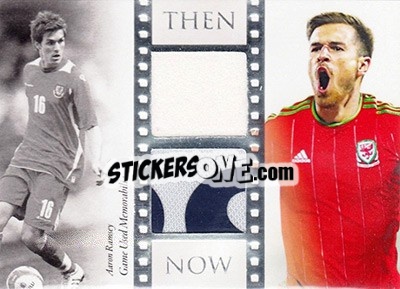 Sticker Aaron Ramsey - World Football UNIQUE 2016 n. TN14 - Futera