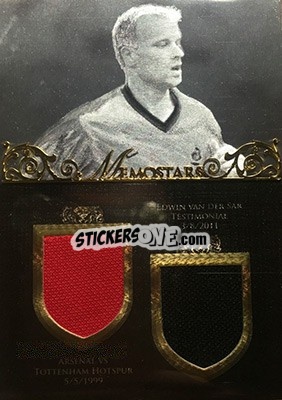 Sticker Dennis Bergkamp - World Football UNIQUE 2016 - Futera