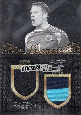 Sticker Manuel Neuer - World Football UNIQUE 2016 - Futera