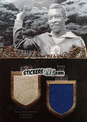 Sticker Pele - World Football UNIQUE 2016 n. MD06 - Futera