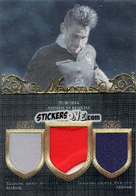 Sticker Mathieu Debuchy - World Football UNIQUE 2016 n. MT05 - Futera