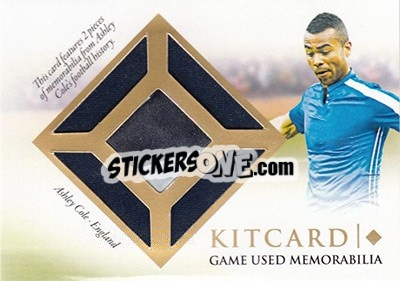 Sticker Ashley Cole - World Football UNIQUE 2016 - Futera