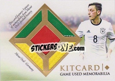 Sticker Mesut Ozil - World Football UNIQUE 2016 n. KC18 - Futera