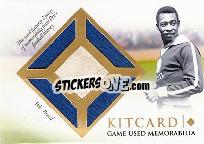 Sticker Pele - World Football UNIQUE 2016 n. KC19 - Futera