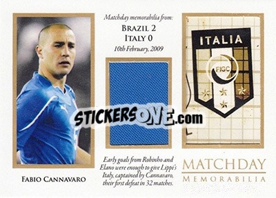 Sticker Fabio Cannavaro