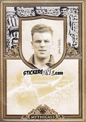 Sticker John Charles - World Football UNIQUE 2016 - Futera