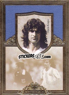 Figurina Mario Kempes - World Football UNIQUE 2016 - Futera