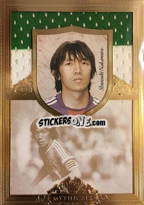 Sticker Shunsuke Nakamura - World Football UNIQUE 2016 n. MYTH082 - Futera