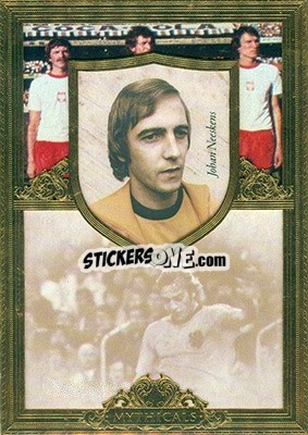 Sticker Johann Neeskens - World Football UNIQUE 2016 - Futera