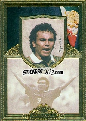 Sticker Hugo Sanchez - World Football UNIQUE 2016 - Futera