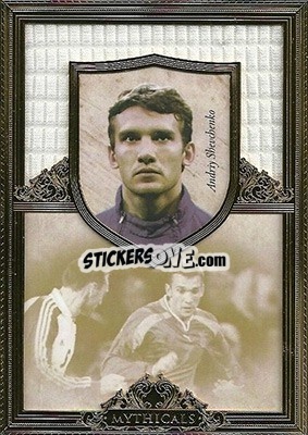 Sticker Andriy Shevchenko - World Football UNIQUE 2016 - Futera